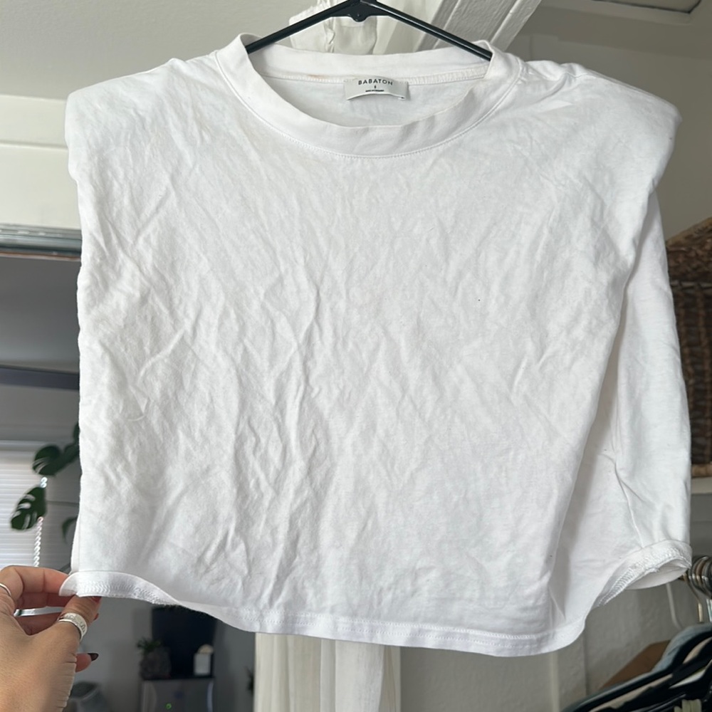 Aritzia Crop shoulder pads